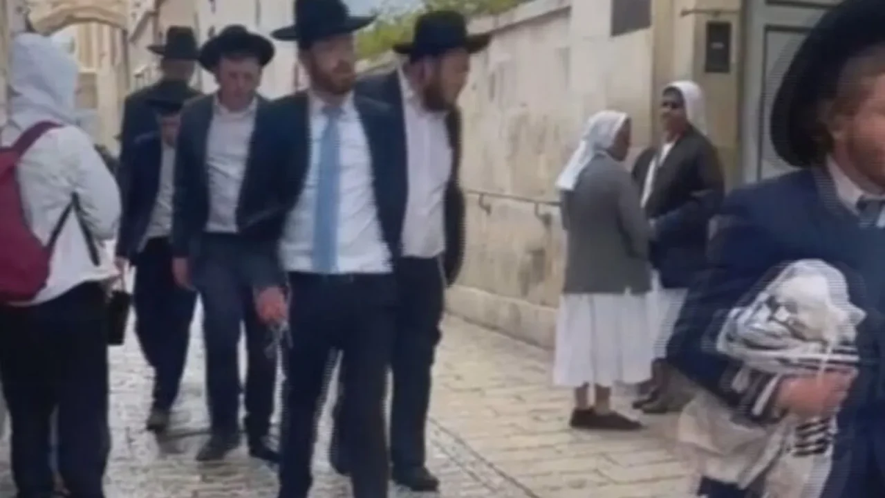 Detienen a un israelí por agredir a una monja cristiana en Jerusalén