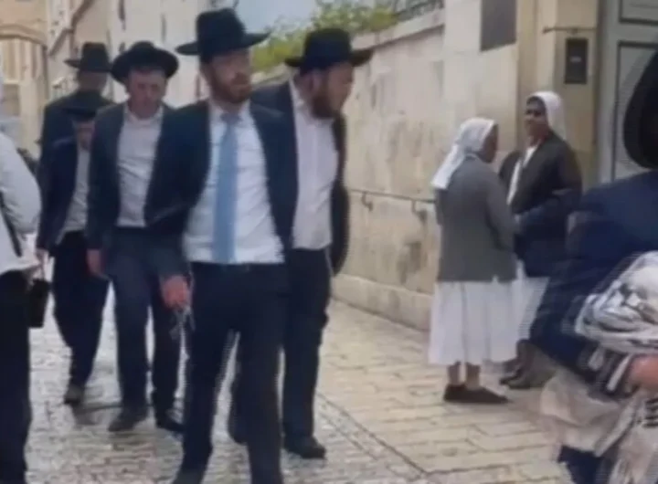 Detienen a un israelí por agredir a una monja cristiana en Jerusalén